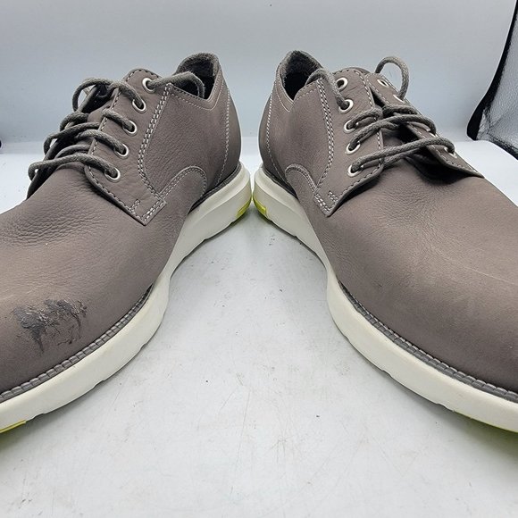 Cole Haan Grand 360 Mens Size 9.5 Original Grey Leather Casual Shoes C33830 - Picture 3 of 14